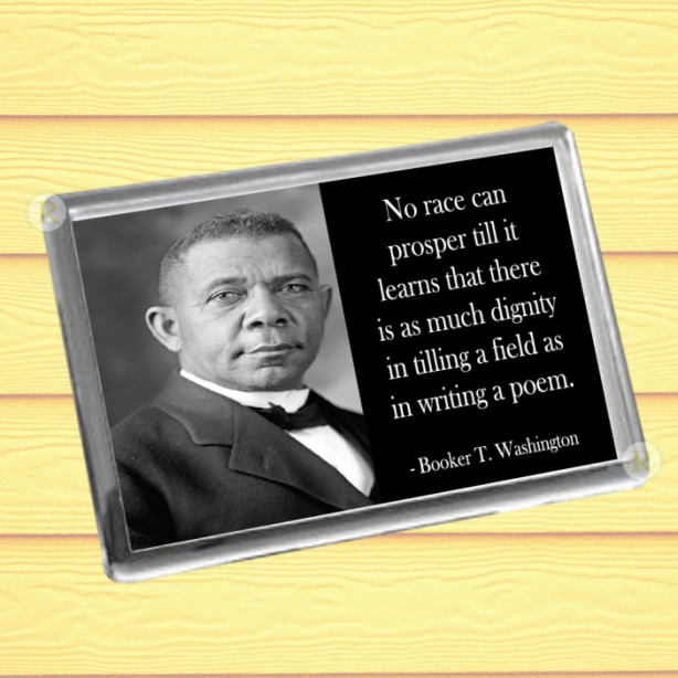 Booker T. Washington Fridge Magnet